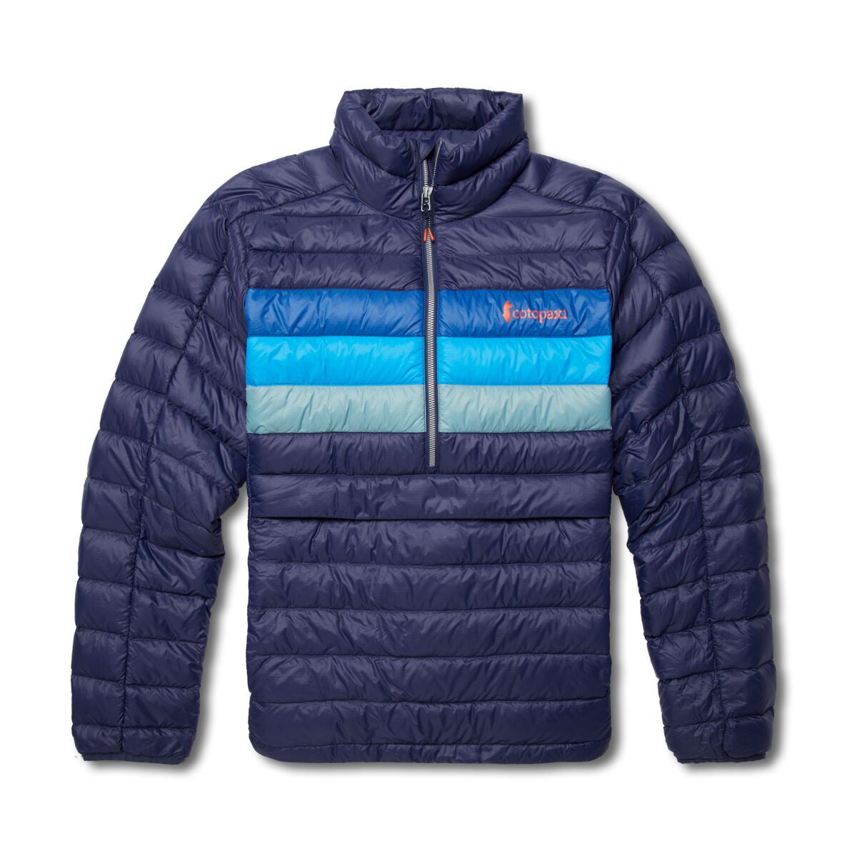 Fuego Down Pullover - Men's, Maritime Stripes