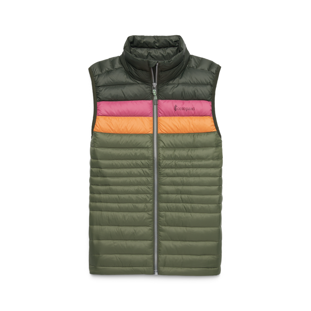 Fuego Down Vest - Women's, Woods/Fatigue